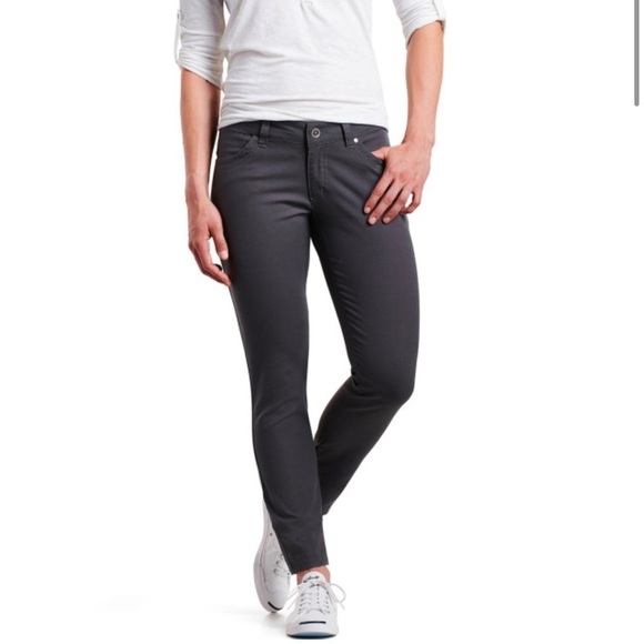 KUHL Womens Dark Gray Skinny Pants Size 8 Reg - Picture 1 of 16